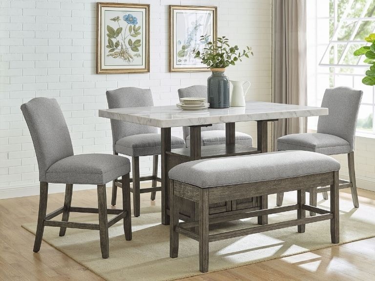 Silver best sale dining room